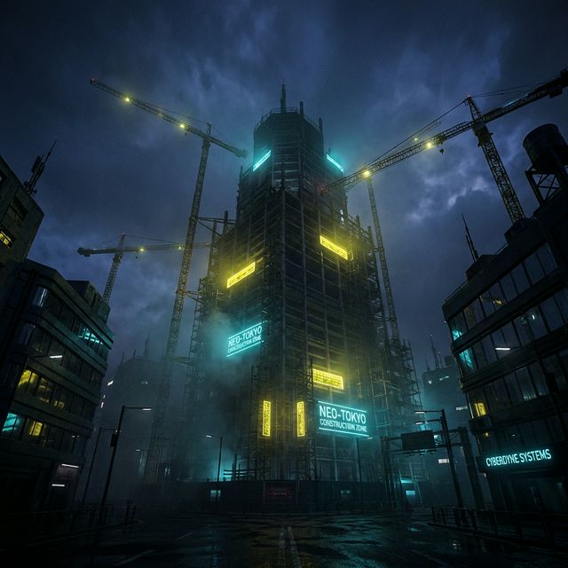 Construction Timelapse Skyscraper